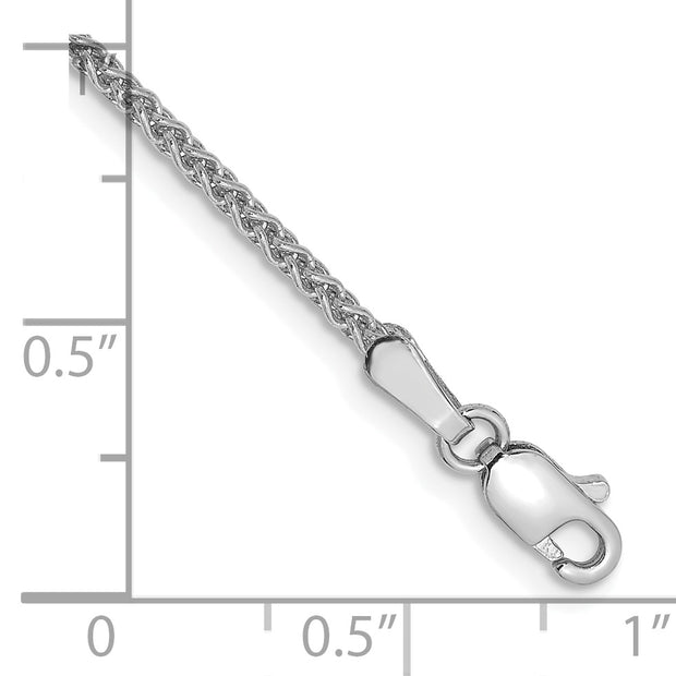 14k WG 1.7mm Spiga Chain