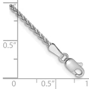 14k WG 1.7mm D/C Spiga Chain