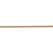 14k 2.1mm D/C Spiga Chain