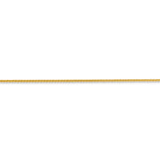 14k 1.05mm Spiga with Lobster Clasp Chain