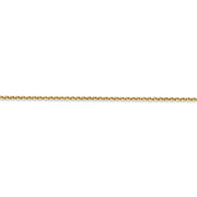 14k 1.45mm D/C Cable Chain