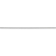 14k WG .85mm D/C Spiga with Lobster Clasp Chain