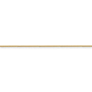 14k .85mm Spiga with Lobster Clasp Chain