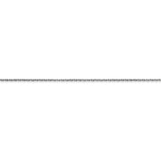 14k WG .8mm D/C Cable with Lobster Clasp Chain