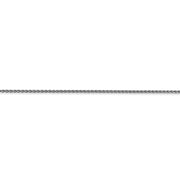 14k WG 1.2mm Parisian Wheat Chain