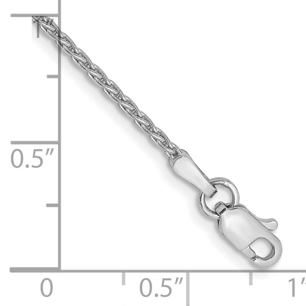 14k WG 1.5mm Parisian Wheat Chain