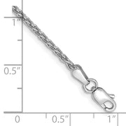 14k WG 1.75mm Parisian Wheat Chain