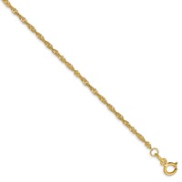 14k 1.4mm Singapore Chain