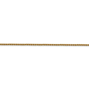14k 1.25mm D/C Spiga Chain