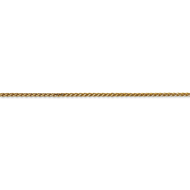 14k 1.7mm D/C Spiga Chain