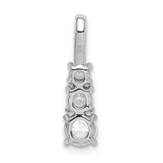 14kw Lab Grown Diamond VS/SI FGH 3-stone Pendant