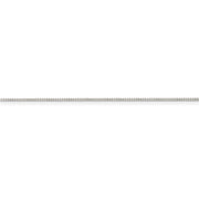 Sterling Silver .8mm 8 Sided Diamond-cut Box Chain
