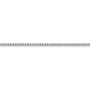 Sterling Silver 2mm 8 Sided Diamond-cut Box Chain