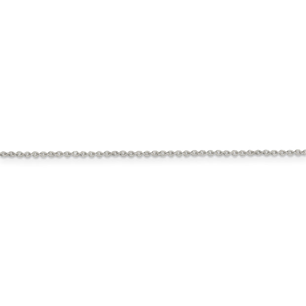 Sterling Silver 1mm Cable Chain