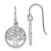 Sterling Silver RH Tree Dangle Earrings