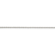 Sterling Silver 1.3mm Loose Rope Chain