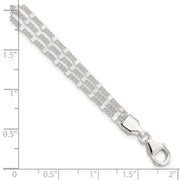 Sterling Silver Polished 3-strand Bracelet