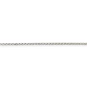 Sterling Silver 1.5mm Diamond-cut Cable Chain