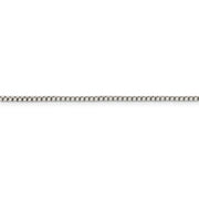 Sterling Silver 1.75mm Round Box Chain