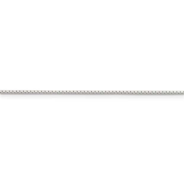 Sterling Silver 1mm Mirror Box Chain