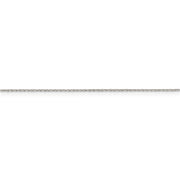 Sterling Silver 1mm 8 Sided D/C Cable Chain