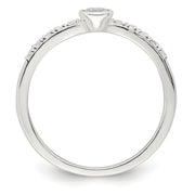 Sterling Silver CZ Ring