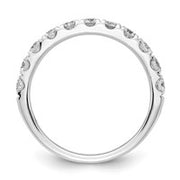 14K White Gold Lab Grown Diamond VS/SI FGH 1ct Wedding Band
