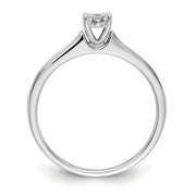14k White Gold Diamond Ring