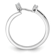 14kw Contured Lab Grown VS/SI FGH Dia Wedding Band