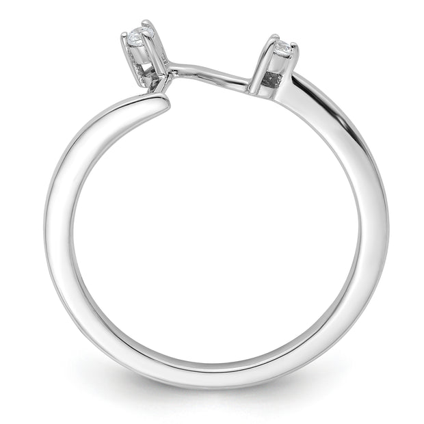 14kw Contured Lab Grown VS/SI FGH Dia Wedding Band