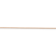 14k Rose Gold .70mm Box Chain