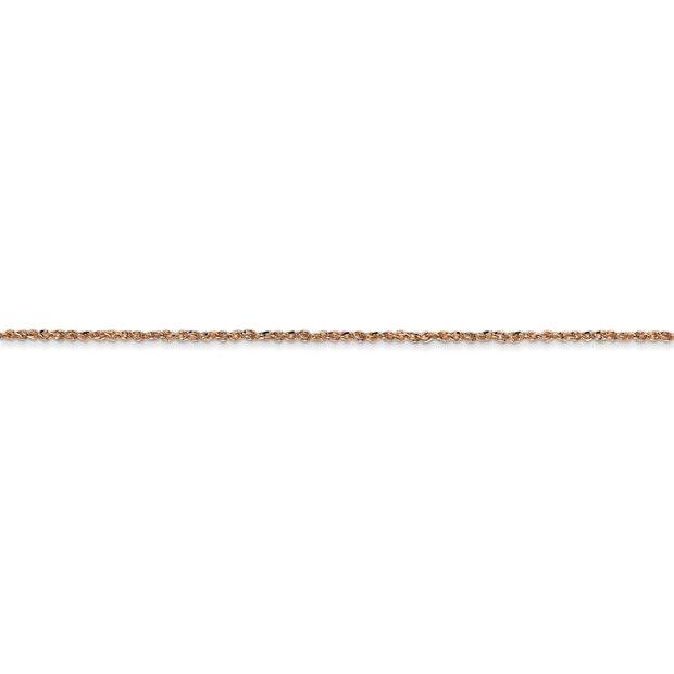 14K Rose Gold 1.1mm Ropa Chain