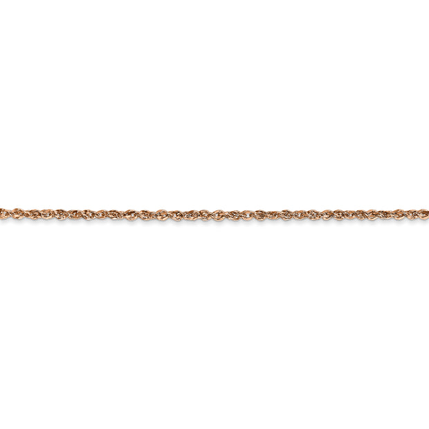 14K Rose Gold 1.7mm Ropa Chain