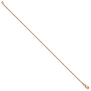 14k Rose Gold .95mm Box Chain