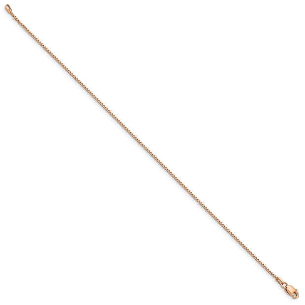 14k Rose Gold .95mm Box Chain