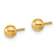 14K Two-tone Madi K 4-5mm Round White FWC Pearl Set of 3 Earrings