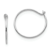 14k White Gold Madi K Sm. Endless Hoop Earrings