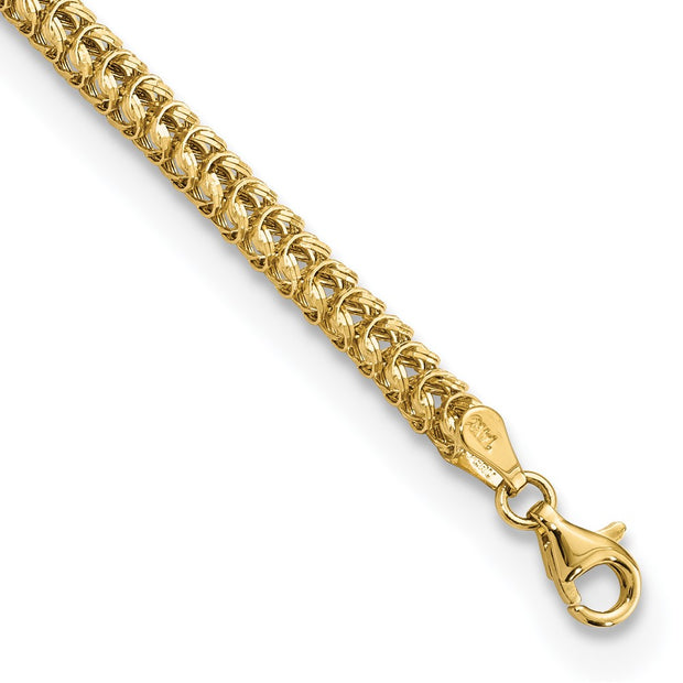 14k Polished Fancy Link Bracelet