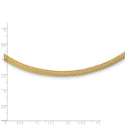 14K Polished Fancy Necklace