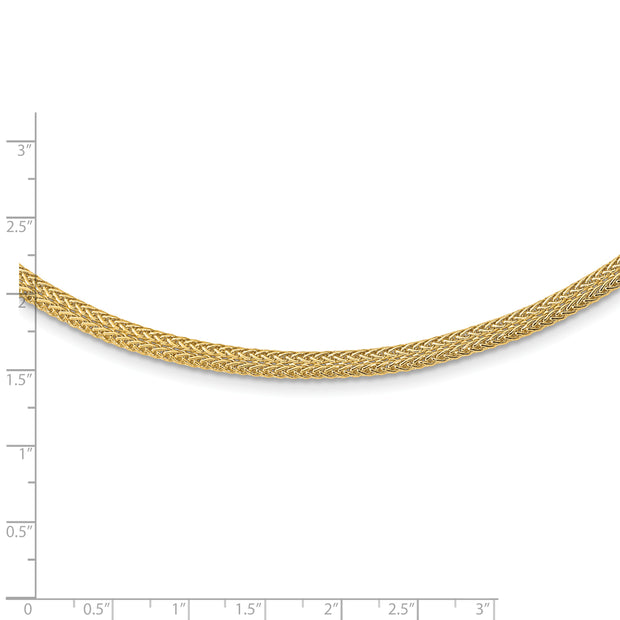 14K Polished Fancy Necklace