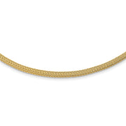 14K Polished Fancy Necklace