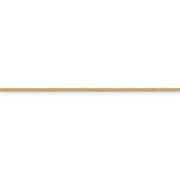 14k 1.1mm Round Snake Chain