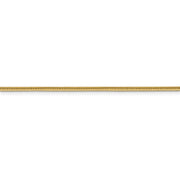 14k 1.85mm Round Snake Chain