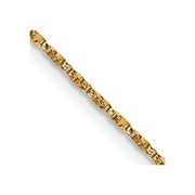14k .95mm Twisted Box Chain