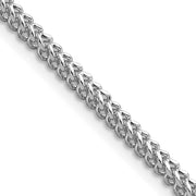 14k WG 2.3mm Franco Chain