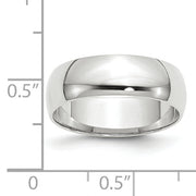 10KW 6mm Lightweight Half Round Band