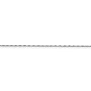 14k WG .95mm Box Chain