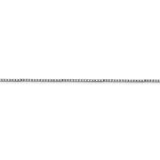 14k WG 1mm Box Chain