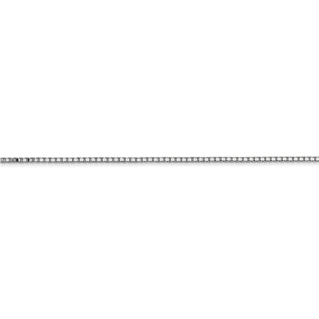 14k WG 1.1mm Box Chain
