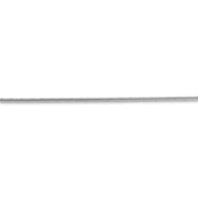 14k WG 1.4mm Round Snake Chain